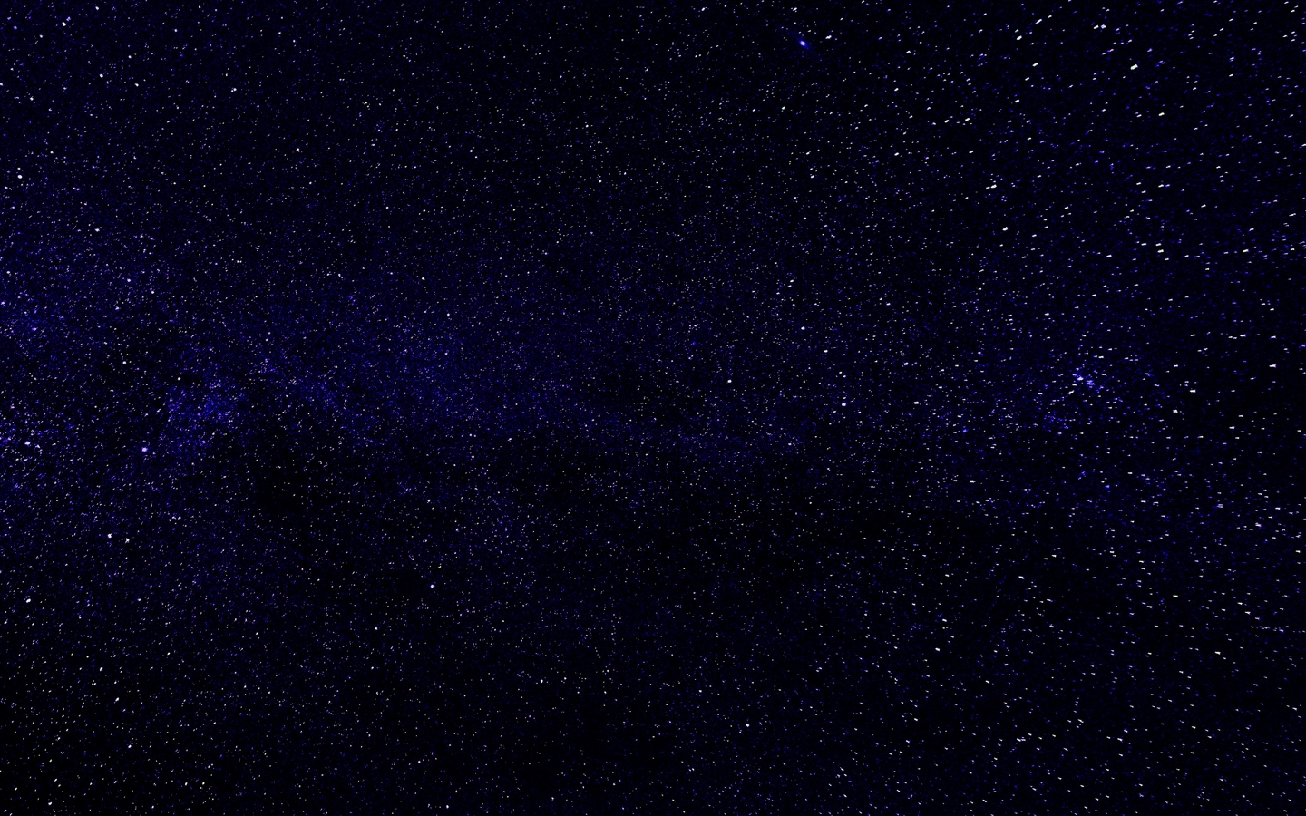 蓝色星光空旷宇宙唯美星空大屏高清1440x900桌面壁纸